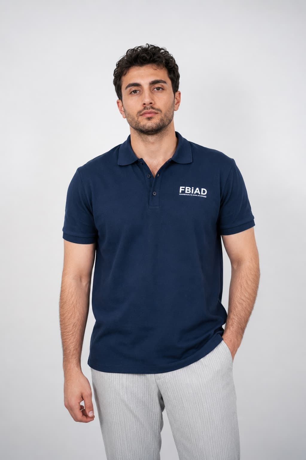 FBİAD Erkek Polo Yaka Tişört