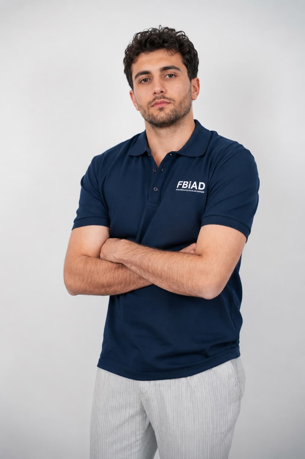 FBİAD Erkek Polo Yaka Tişört